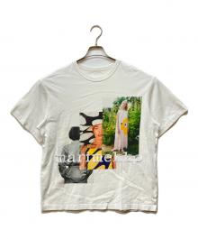 marimekko（マリメッコ）の古着「Ohje Photos/Marimekko Co-created Tシャツ」｜ホワイト