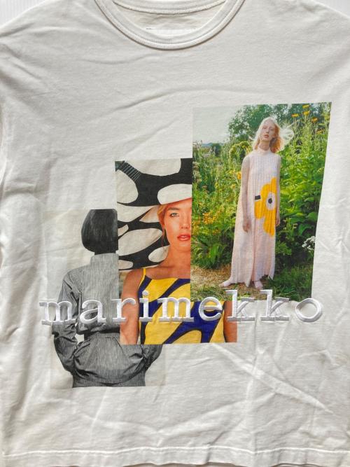 marimekko（マリメッコ）marimekko (マリメッコ) Ohje Photos/Marimekko Co-created Tシャツ ホワイト サイズ:Sの古着・服飾アイテム