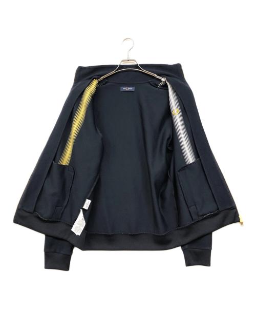 FRED PERRY（フレッドペリー）FRED PERRY (フレッドペリー) Ombre Stripe Track Jacket ネイビー サイズ:Lの古着・服飾アイテム