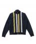 FRED PERRY（フレッドペリー）の古着「Ombre Stripe Track Jacket」｜ネイビー