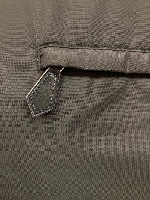 HERMES（エルメス）HERMES (エルメス) カシミヤライニングジップアップジャケット グリーン サイズ:50の古着・服飾アイテム