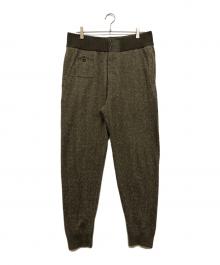 RRL（ダブルアールエル）の古着「ミリタリーテイスト スウェットパンツ」｜カーキ