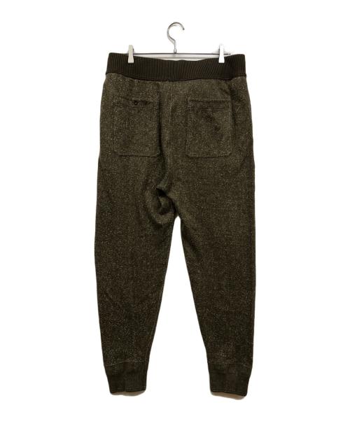 RRL（ダブルアールエル）RRL (ダブルアールエル) ミリタリーテイスト スウェットパンツ カーキ サイズ:Lの古着・服飾アイテム