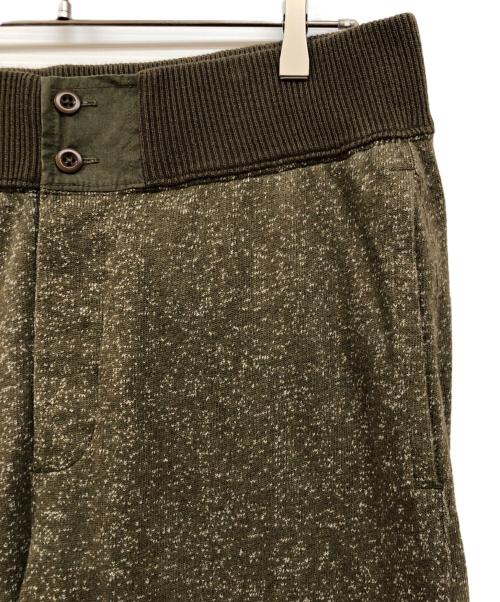 RRL（ダブルアールエル）RRL (ダブルアールエル) ミリタリーテイスト スウェットパンツ カーキ サイズ:Lの古着・服飾アイテム