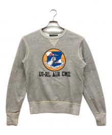 POLO COUNTRY（ポロカントリー）の古着「US-RL AIR CMD. クルーネックスウェット」｜グレー