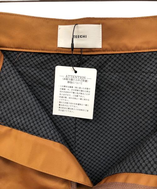 TEECHI（ティーチ）teechi (ティーチ) TMO ThermoStreamer ハイローミニ スカート ブラウン サイズ:40の古着・服飾アイテム
