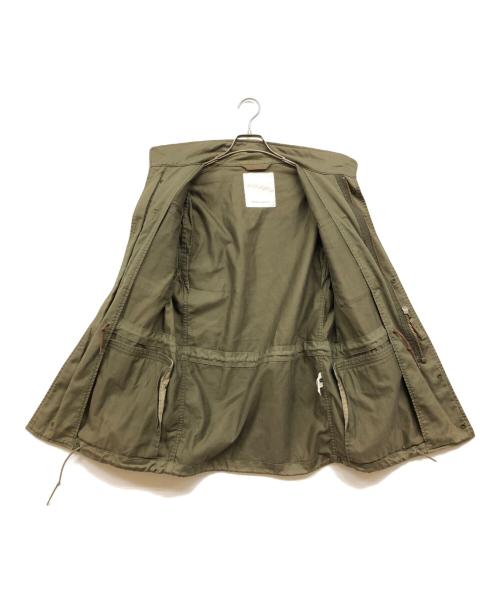 Hysteric Glamour（ヒステリックグラマー）Hysteric Glamour (ヒステリックグラマー) パッチワークミリタリージャケット グリーン サイズ:Sの古着・服飾アイテム