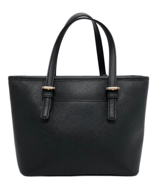 MICHAEL KORS（マイケル・コース）MICHAEL KORS (マイケル・コース) JET SET TRAVEL キャリーオール コンバーチブル トップジップ トート ブラックの古着・服飾アイテム