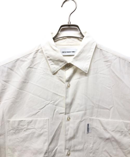 COOTIE PRODUCTIONS（クーティープロダクツ）COOTIE PRODUCTIONS (クーティープロダクツ) Gas Boil Oxford S/S Shir ホワイト サイズ:Mの古着・服飾アイテム
