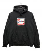 SUPREMEシュプリーム）の古着「21SS Shine Hooded Sweatshirt」｜ブラック
