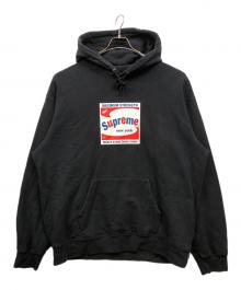 SUPREME（シュプリーム）の古着「21SS Shine Hooded Sweatshirt」｜ブラック
