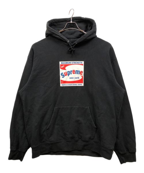 SUPREME（シュプリーム）Supreme (シュプリーム) 21SS Shine Hooded Sweatshirt ブラック サイズ:XXLの古着・服飾アイテム