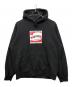 Supreme（シュプリーム）の古着「21SS Shine Hooded Sweatshirt」｜ブラック