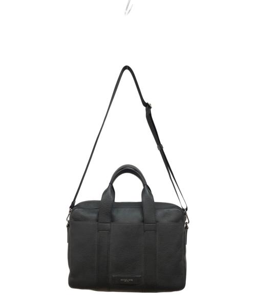 MICHAEL KORS（マイケル・コース）MICHAEL KORS (マイケル・コース) 2WAY レザーブリーフケース ブラックの古着・服飾アイテム