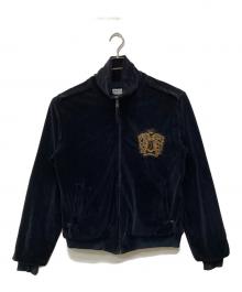 Yves Saint Laurent（イヴサンローラン）の古着「ベロアトラックジャケット」｜ブラック