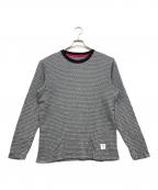 SUPREMEシュプリーム）の古着「JACQUARD CHECKER SWEATER」｜グレー×ブラック