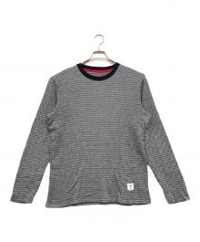 SUPREME（シュプリーム）の古着「JACQUARD CHECKER SWEATER」｜グレー×ブラック