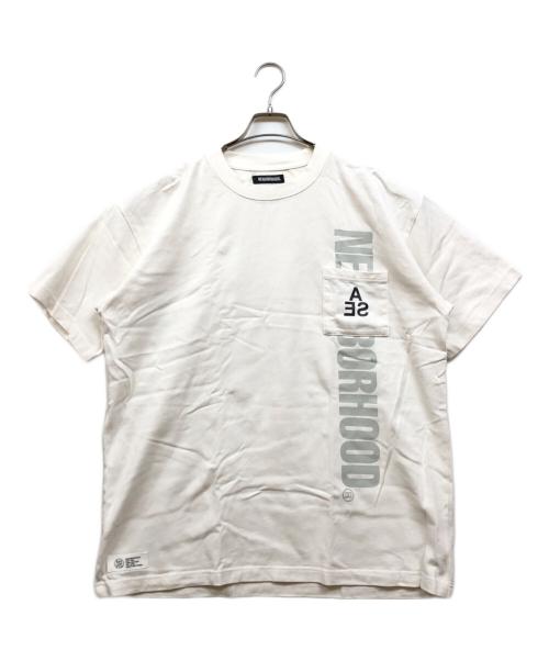 NEIGHBORHOOD（ネイバーフッド）NEIGHBORHOOD (ネイバーフッド) WIND AND SEA (ウィンダンシー) C-TEE SS ホワイト サイズ:XLの古着・服飾アイテム