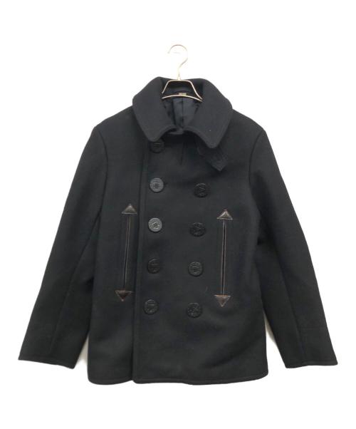 BUZZ RICKSON'S（バズリクソンズ）Buzz Rickson's (バズリクソンズ) WILLIAM GIBSON COLLECTION Type BLACK PEA COAT ネイビー サイズ:36の古着・服飾アイテム