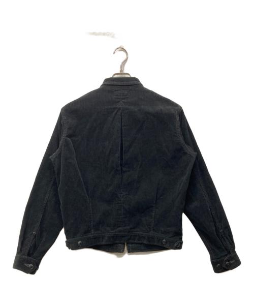 freewheelers（フリーホイーラーズ）FREEWHEELERS (フリーホイーラーズ) SPEED DEMON コーデュロイジップアップジャケット ブラック サイズ:36の古着・服飾アイテム