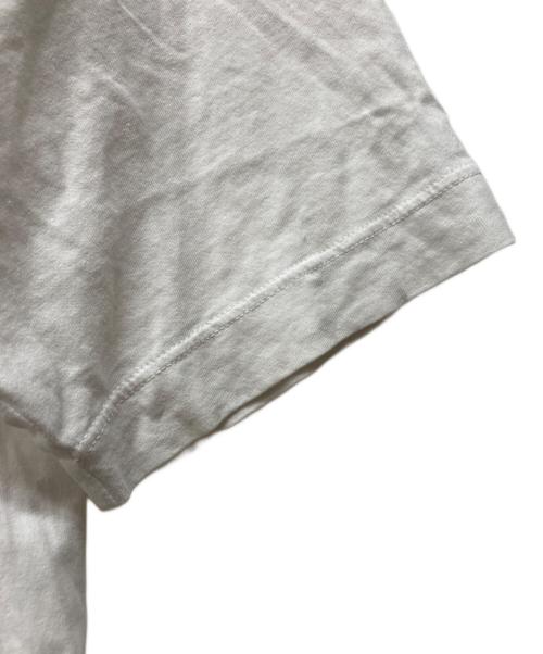 STONE ISLAND（ストーンアイランド）STONE ISLAND (ストーンアイランド) ロゴプリントtシャツ ホワイト サイズ:Lの古着・服飾アイテム