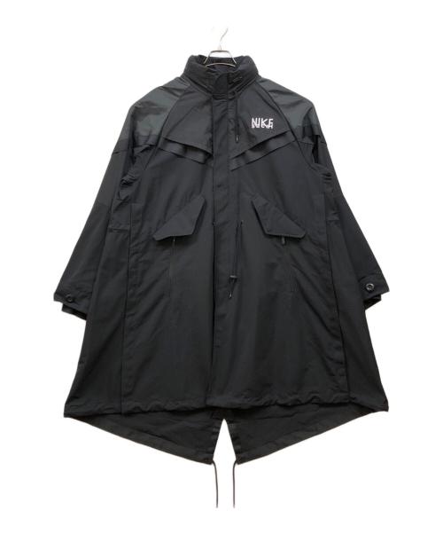 NIKE（ナイキ）NIKE (ナイキ) sacai (サカイ) Trench Jacket ブラック サイズ:Sの古着・服飾アイテム