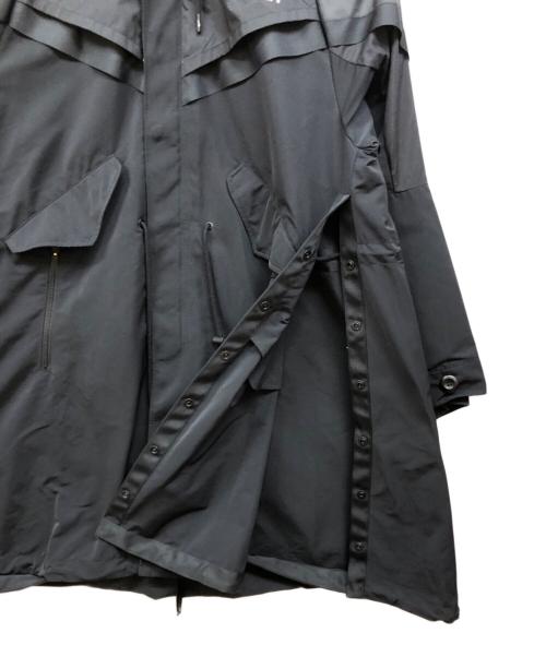 NIKE（ナイキ）NIKE (ナイキ) sacai (サカイ) Trench Jacket ブラック サイズ:Sの古着・服飾アイテム