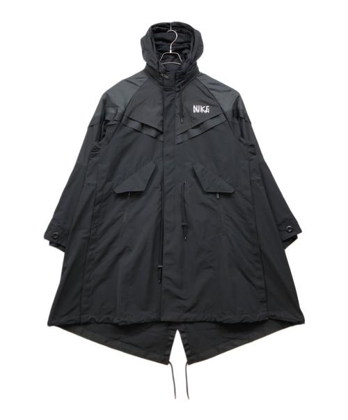 NIKE（ナイキ）NIKE (ナイキ) sacai (サカイ) Trench Jacket ブラック サイズ:Sの古着・服飾アイテム