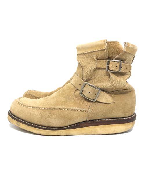 CHIPPEWA（チペワ）CHIPPEWA (チペワ) ショートエンジニアブーツ ベージュ サイズ:8　1/2の古着・服飾アイテム