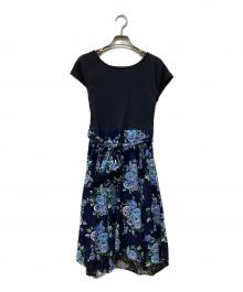 BLUE LABEL CRESTBRIDGE（ブルーレーベルクレストブリッジ）の古着「ワンピース」｜ブラック