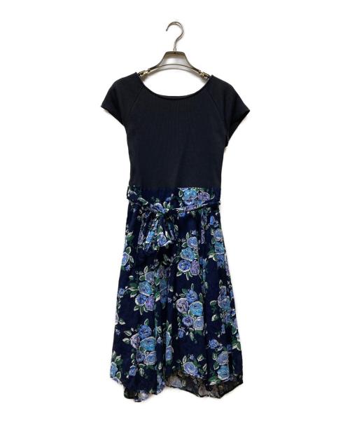 BLUE LABEL CRESTBRIDGE（ブルーレーベルクレストブリッジ）BLUE LABEL CRESTBRIDGE (ブルーレーベルクレストブリッジ) ワンピース ブラック サイズ:36の古着・服飾アイテム