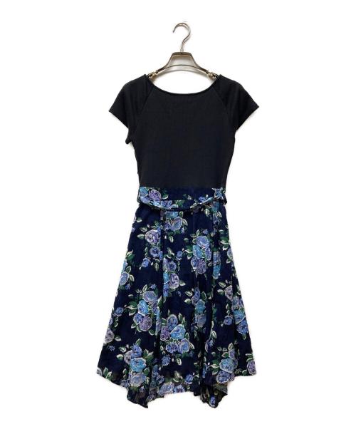 BLUE LABEL CRESTBRIDGE（ブルーレーベルクレストブリッジ）BLUE LABEL CRESTBRIDGE (ブルーレーベルクレストブリッジ) ワンピース ブラック サイズ:36の古着・服飾アイテム