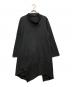 慈雨（ジウ）の古着「変形アシンメトリーバルーンカットソー」｜ブラック