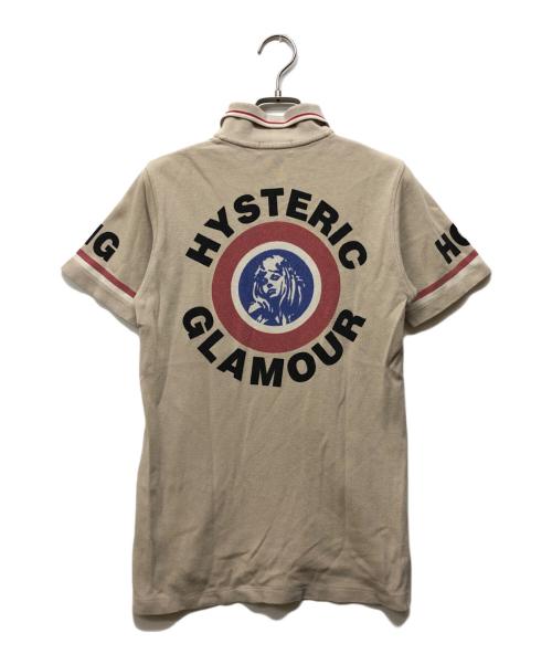 hysterics（ヒステリックス）hysterics (ヒステリックス) 鹿の子ポロシャツ ベージュ サイズ:FREEの古着・服飾アイテム