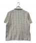 stussy (ステューシー) オープンカラーコーデュロイシャツ ブラック×ホワイト サイズ:Ｓ：5000円