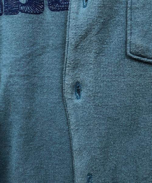 hysterics（ヒステリックス）hysterics (ヒステリックス) ニットボーリングシャツ スカイブルー サイズ:Freeの古着・服飾アイテム