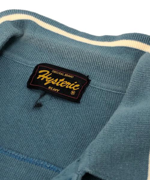 hysterics（ヒステリックス）hysterics (ヒステリックス) ニットボーリングシャツ スカイブルー サイズ:Freeの古着・服飾アイテム