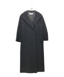 MARELLA（マレーラ）の古着「ベルテッドウールコート」｜ブラック