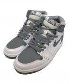 NIKEナイキ）の古着「エアジョーダン1ハイ/ステルス」｜グレー×ホワイト