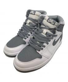 NIKE（ナイキ）の古着「エアジョーダン1ハイ/ステルス」｜グレー×ホワイト