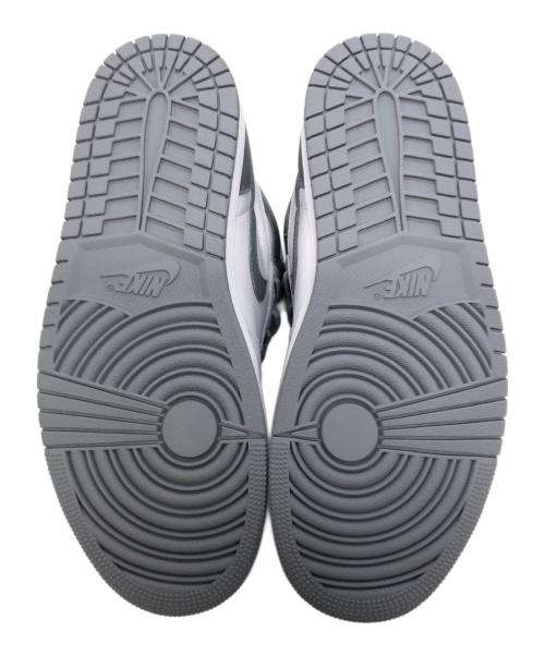 NIKE（ナイキ）NIKE (ナイキ) エアジョーダン1ハイ/ステルス グレー×ホワイト サイズ:27.5㎝の古着・服飾アイテム