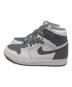 NIKE (ナイキ) エアジョーダン1ハイ/ステルス グレー×ホワイト サイズ:27.5㎝：11000円