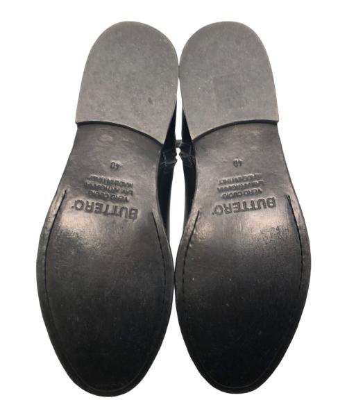 BUTTERO（ブッテロ）BUTTERO (ブッテロ) サイドジップブーツ ブラック サイズ:40の古着・服飾アイテム