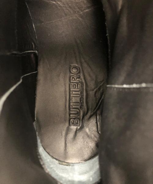 BUTTERO（ブッテロ）BUTTERO (ブッテロ) サイドジップブーツ ブラック サイズ:40の古着・服飾アイテム