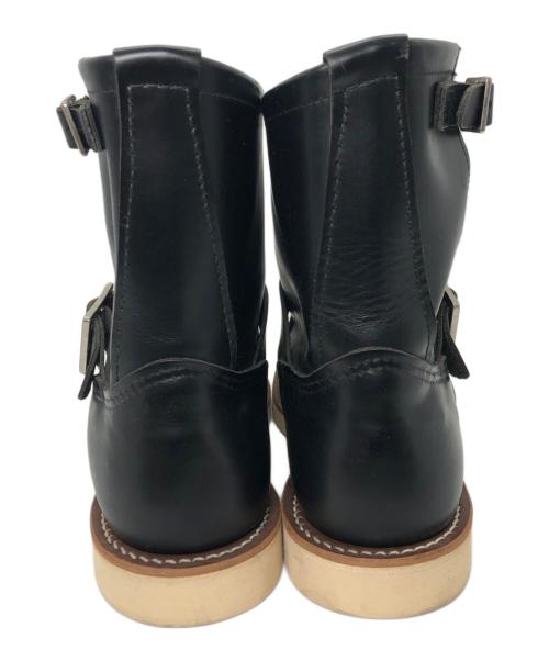 RED WING（レッドウィング）RED WING (レッドウィング) ショートエンジニアブーツ ブラック サイズ:27㎝　Dの古着・服飾アイテム