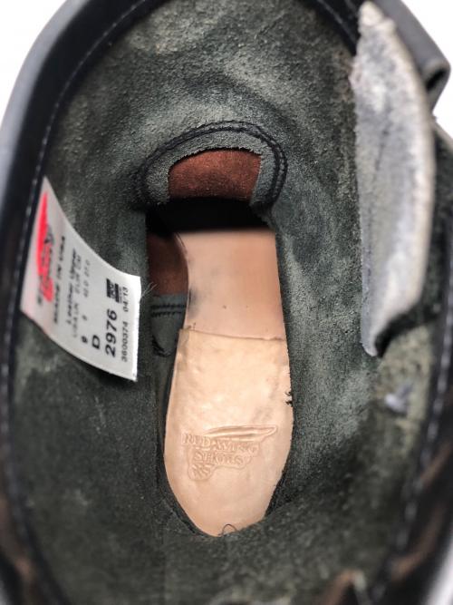 RED WING（レッドウィング）RED WING (レッドウィング) ショートエンジニアブーツ ブラック サイズ:27㎝　Dの古着・服飾アイテム