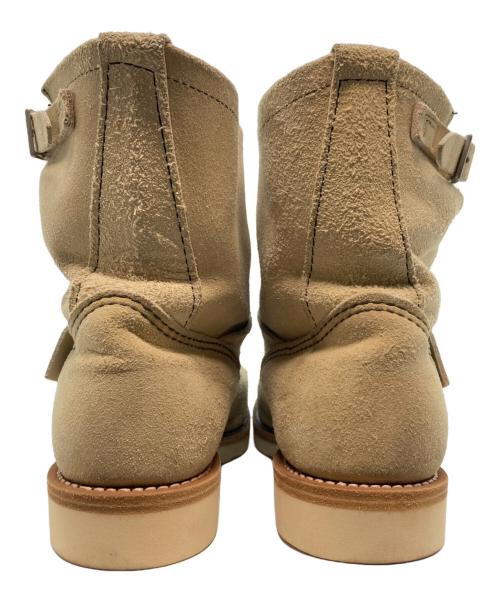 RED WING（レッドウィング）RED WING (レッドウィング) ショートエンジニアブーツ ベージュ サイズ:27の古着・服飾アイテム