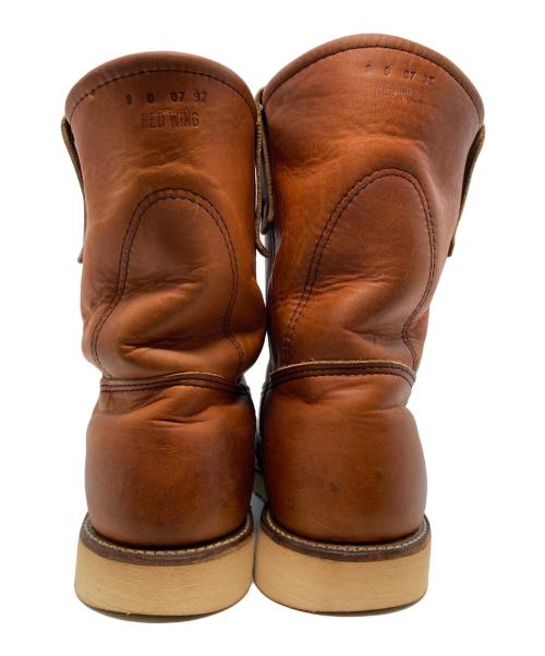 RED WING（レッドウィング）RED WING (レッドウィング) ペコスブーツ ブラウン サイズ:9Dの古着・服飾アイテム