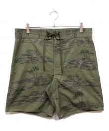 RRL（ダブルアールエル）の古着「サーフショーツ」｜グリーン