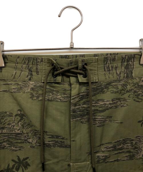 RRL（ダブルアールエル）RRL (ダブルアールエル) サーフショーツ グリーン サイズ:34の古着・服飾アイテム